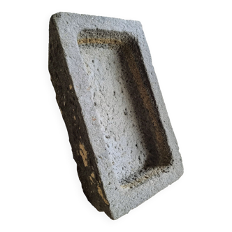 Auge d’eau antique auge en pierre évier 40 x 70 cm