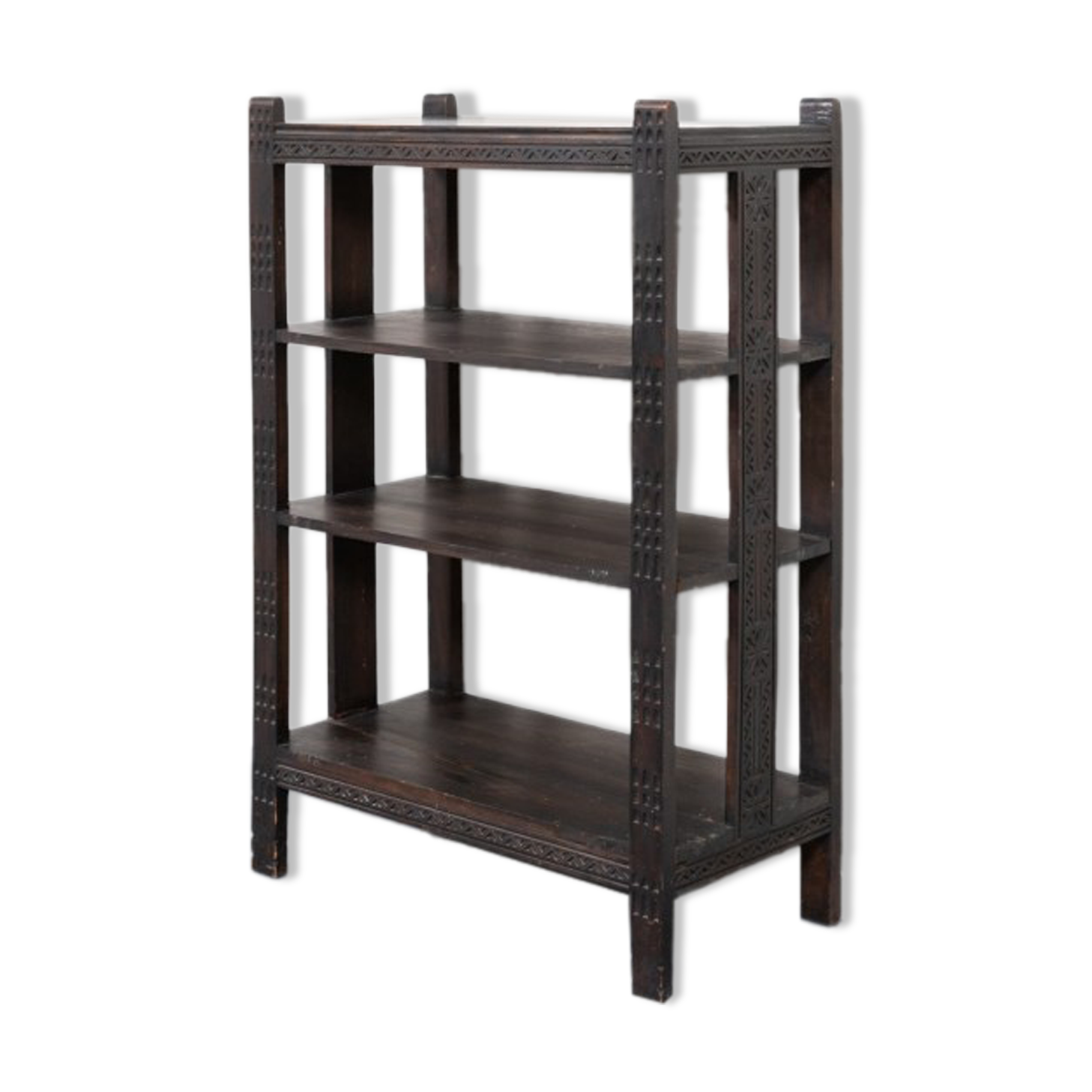 Mid-century handcrafted shelf, 1960s Italy