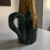 Vallauris pitcher of corn cobs 1960