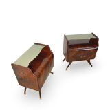 midcentury rosewood nightstands