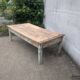 Low farmhouse table
