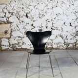 Black series 7 chair Arne Jacobsen for Fritz Hansen