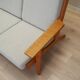 Oak sofa, Danish design, 1960s, designer: Hans J. Wegner, manufacturer: Get