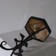 Arts & Crafts wrought iron dragon table lamp | Italy | 1910s