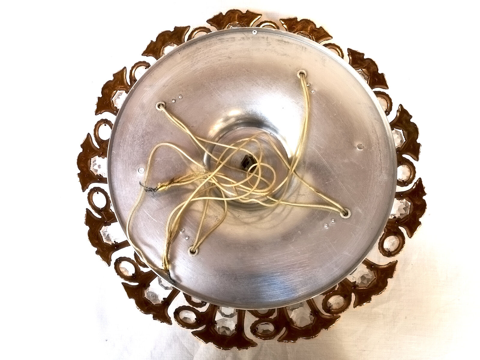 Plafonnier en forme de goutte de verre