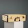 Vintage suitcase in parchment, cotton and leather, Italy, 1960s