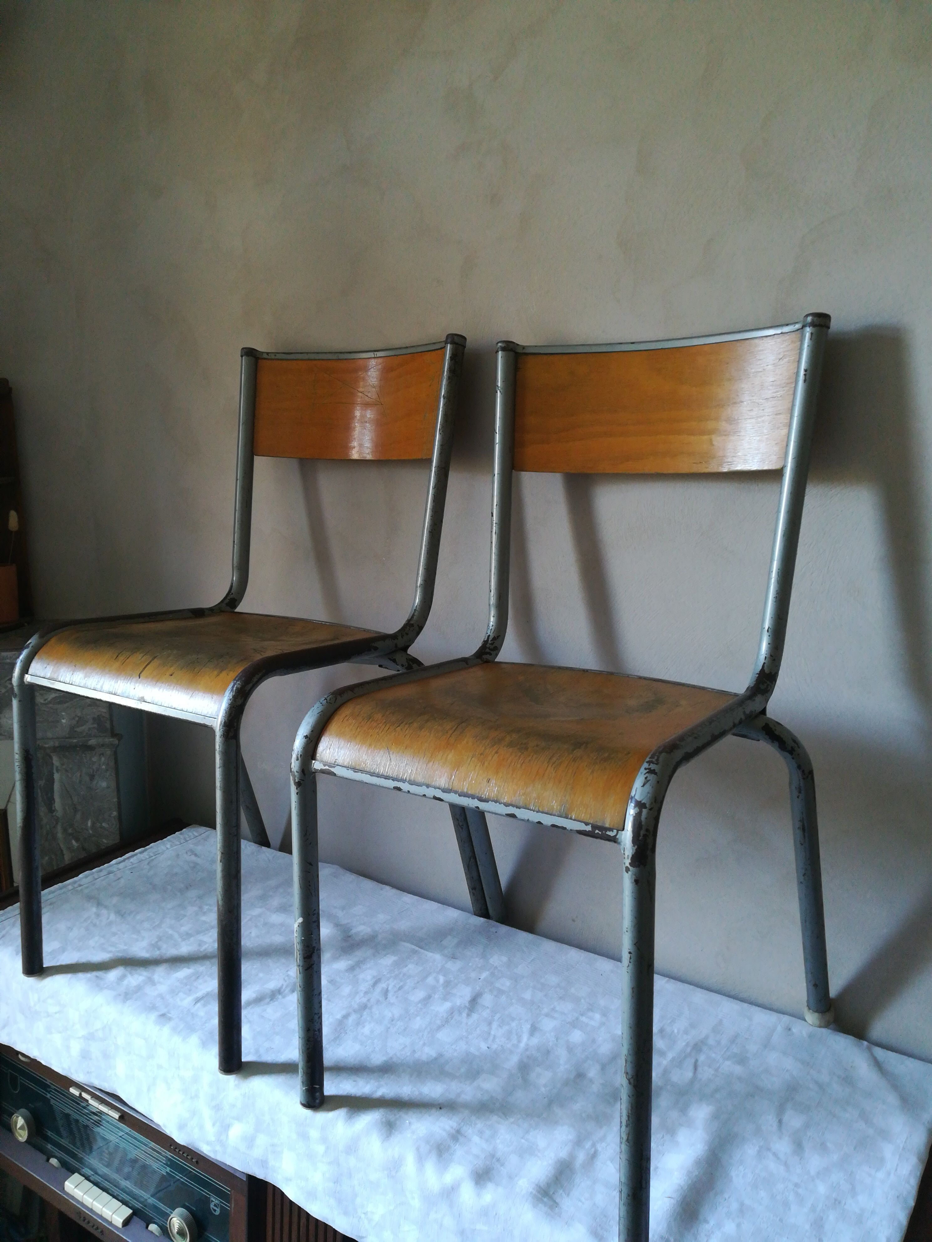 Mullca school chair duo