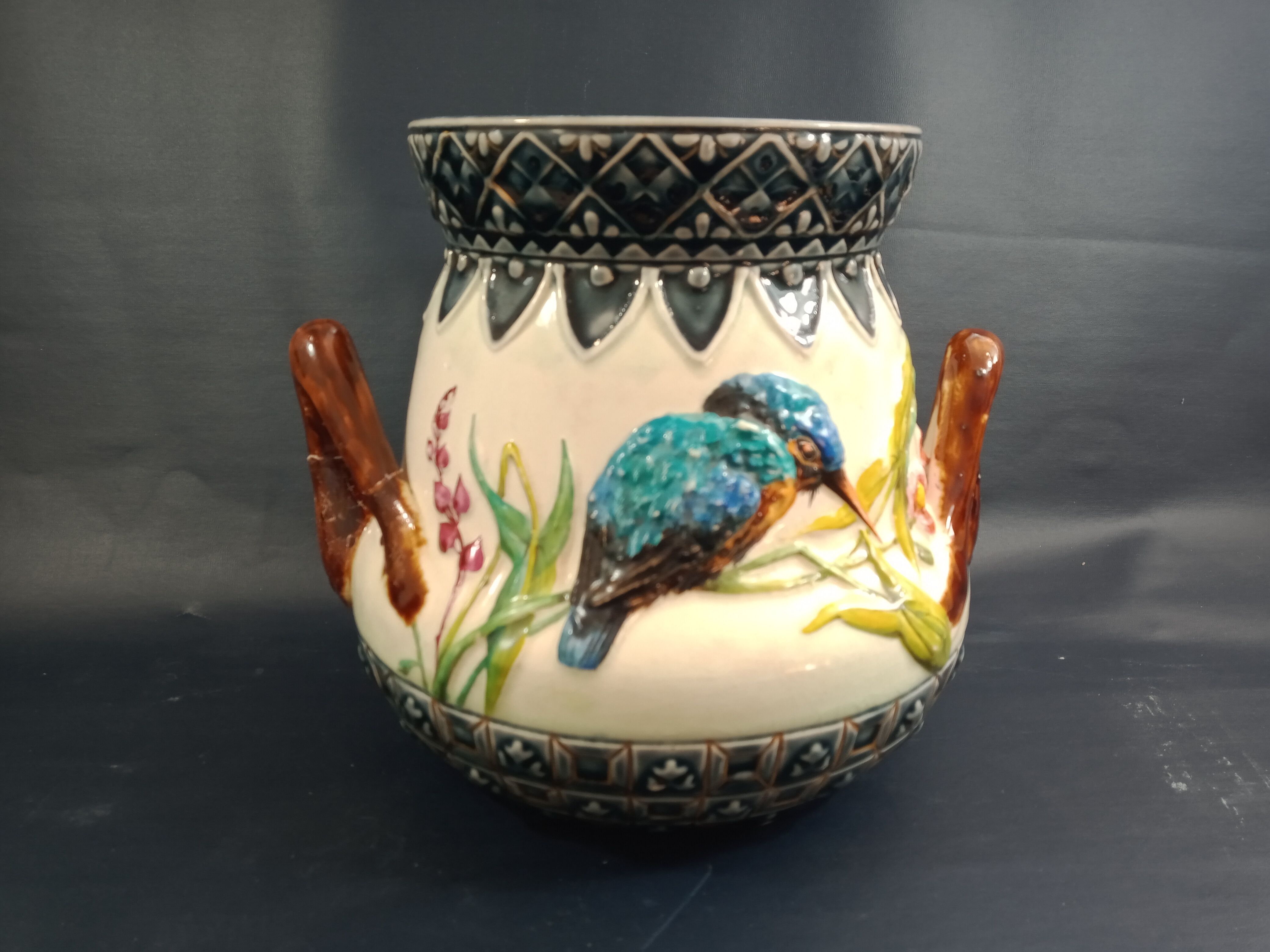 Vase dabbling art nouveau