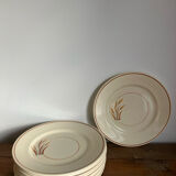 10 assiettes à dessert 