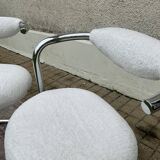 Pair of cobra chair by Giotto  Stoppino