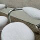 Paire de chaises cobra par Giotto Stoppino