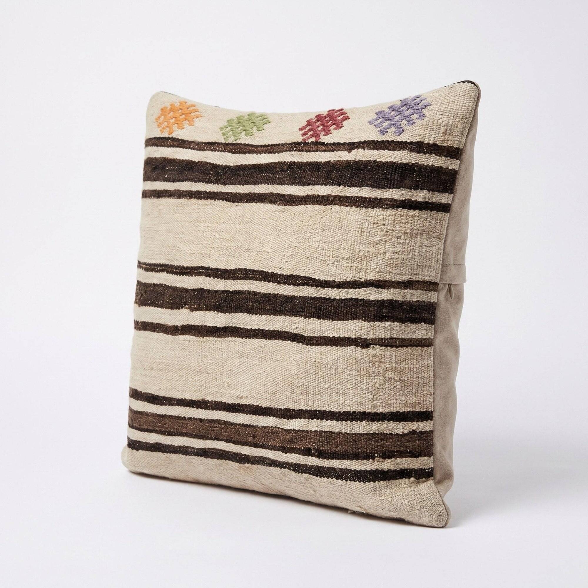 Vintage kilim cushion cover 58x58 cm