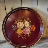 Old painted sheet metal top