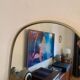 Mirror with gilt frame, 1970s