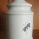 Olive pot decoration Blue moustiers in faience of Desvres GF Fourmaintraux