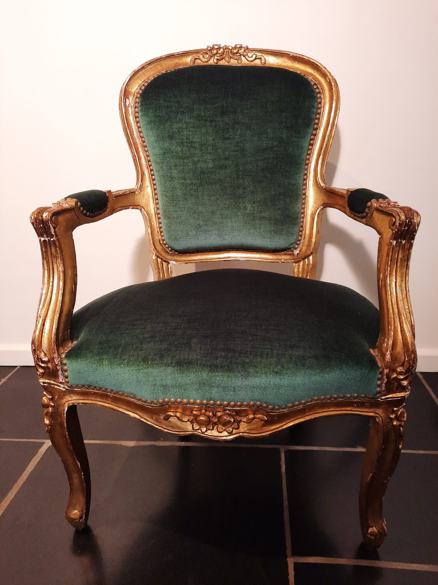 Fauteuils bergères Louis XV