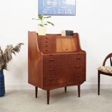 Teak secretary, Danish design, 1960s, production: Denmark