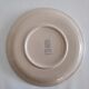 4 plates flat vintage 70s - décor Ancona Gien