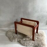 Vintage magazine rack scandinavian design