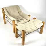 Jean Gillon  “Amazonas” 2 Lounge Chairs and Ottoman  (set of 3) for Italma