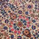 Handmade antique Persian Kerman rug 128cm x 210cm 1920s