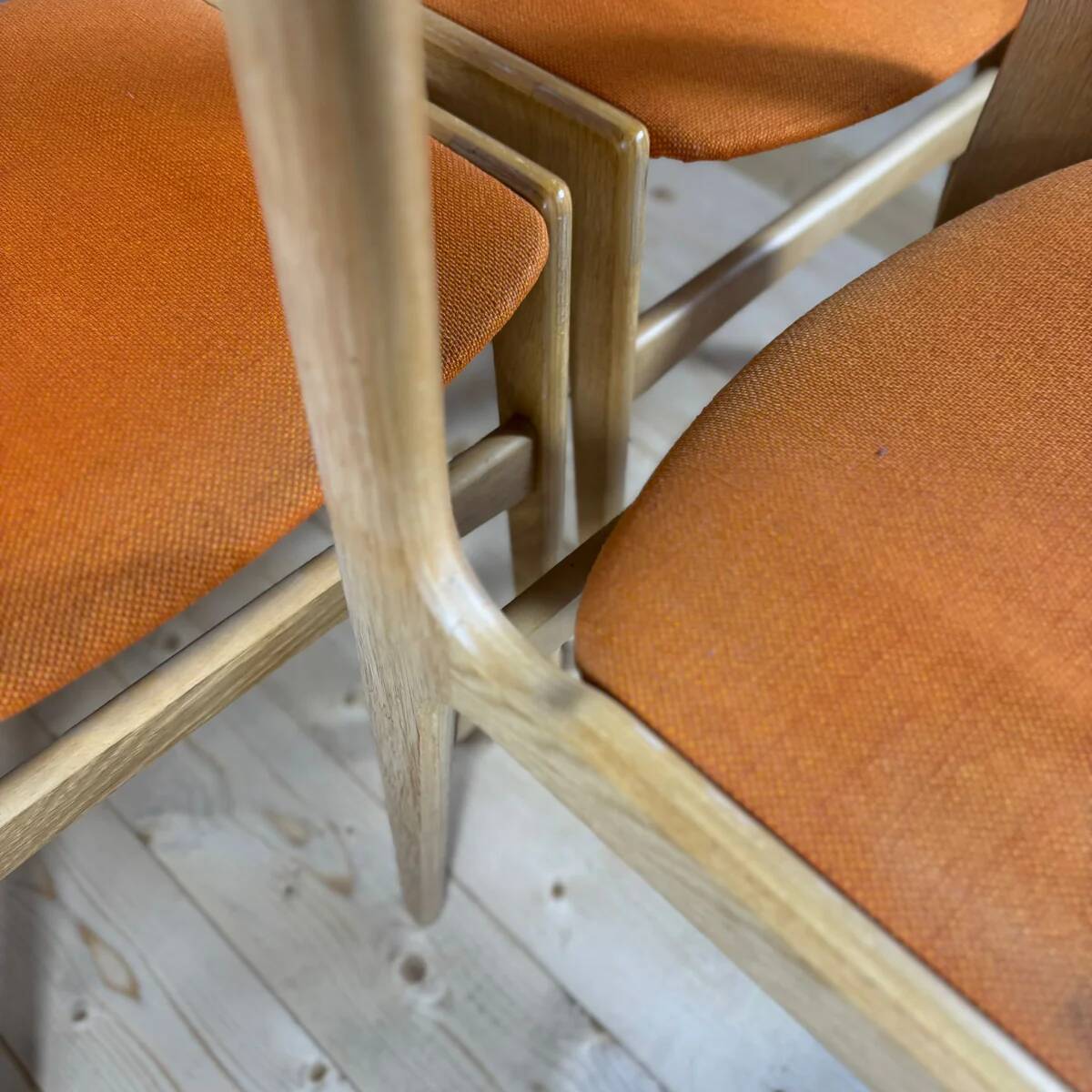 Set of 6 vintage Danish chairs from the 1960s – Mid-Century design