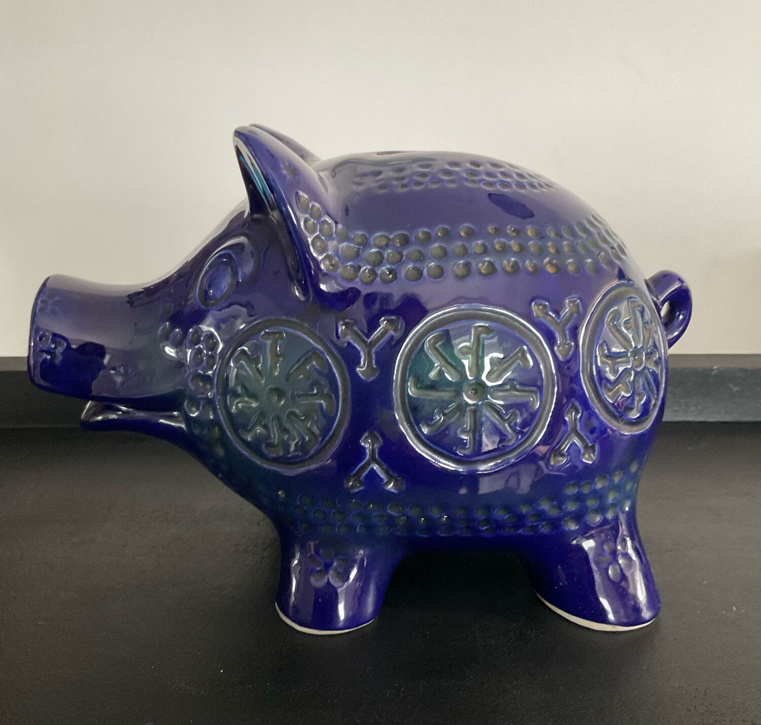Vintage piggy bank ceramic Holland