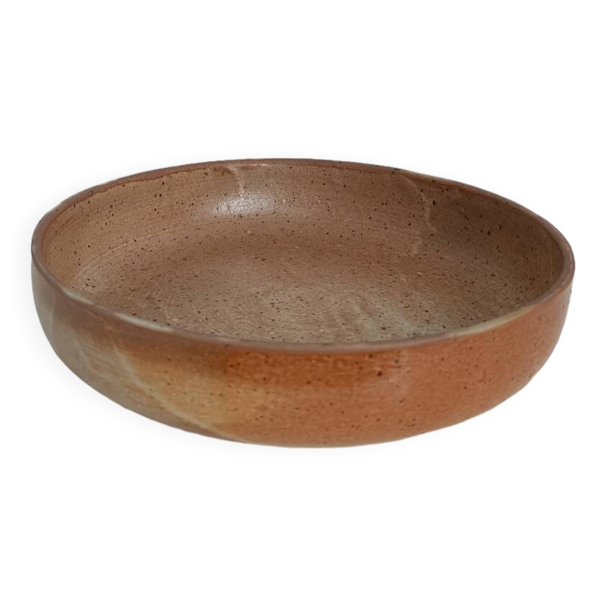 Grand plat - saladier en grès vintage