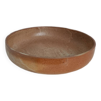 Large vintage stoneware salad bowl - dish