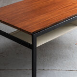 Coffee table, TU04, by Cees Braakman for Pastoe with magazine holder, Holland 1960’s