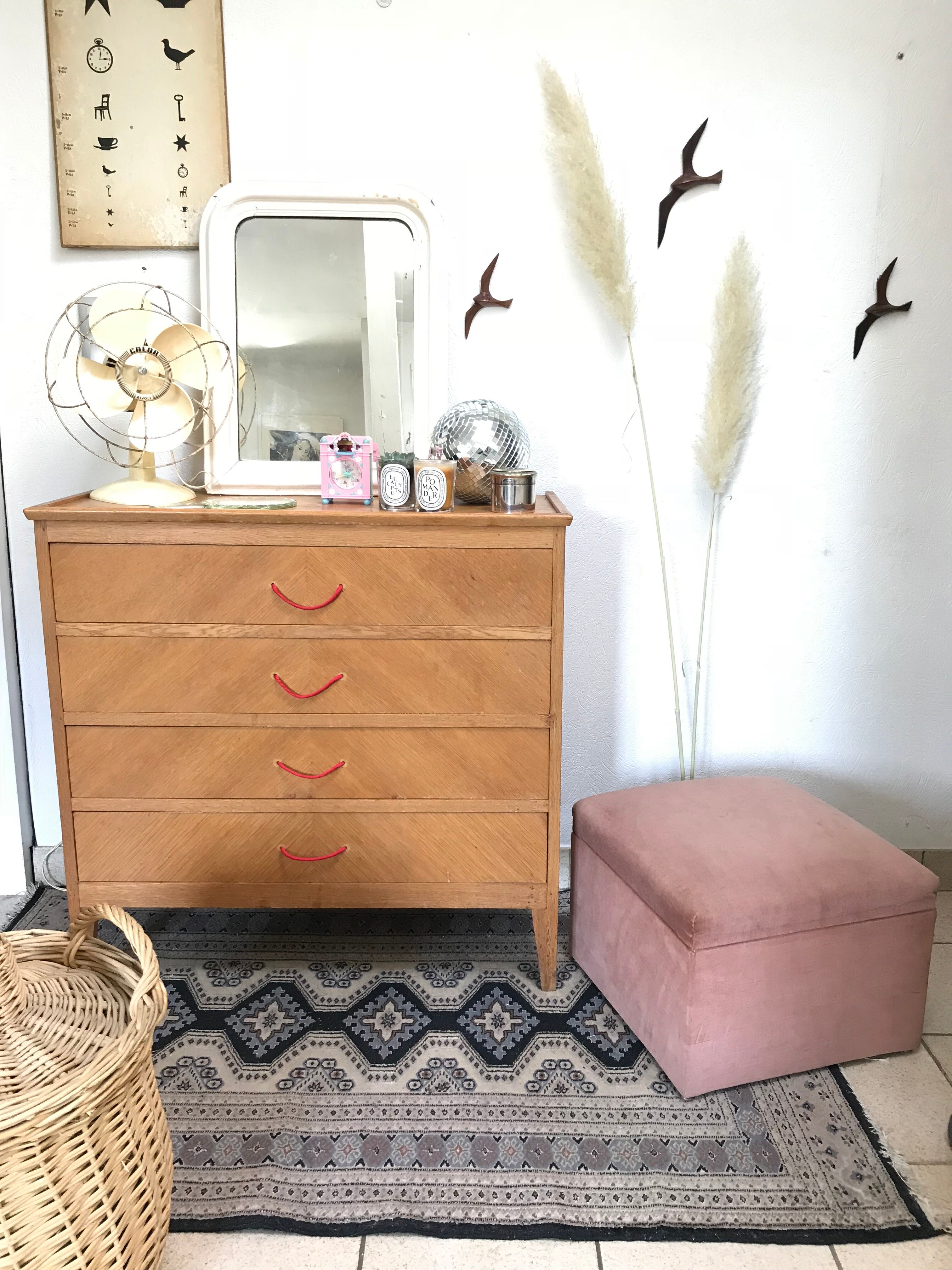 Scandinavian vintage chest of drawers