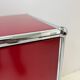 USM Haller "Ruby Red" – Side table (as new condition)