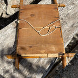 Vintage bamboo mirror