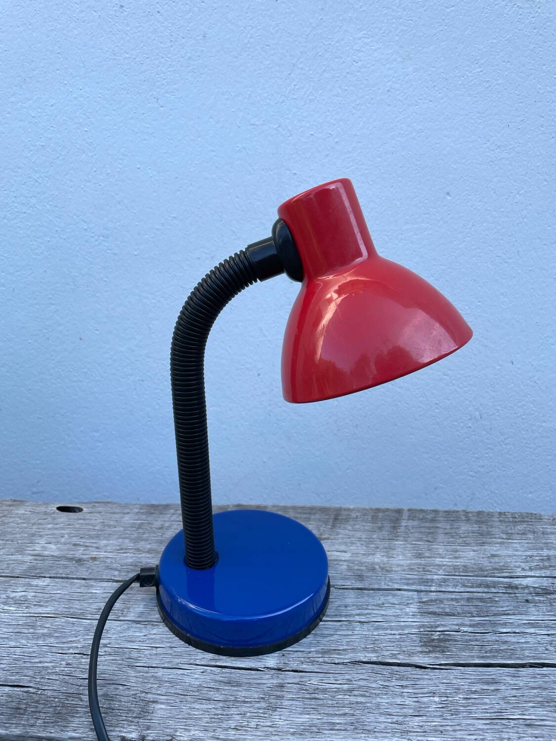 Metal desk lamp 1990