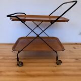 A bar trolley designed by Paul Nagel, JIE Gantofta, Sweden, 1950s