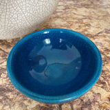 Art Deco cracked ceramic cup