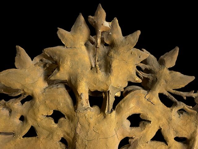 Oval Mirror Louis XV gilded wood