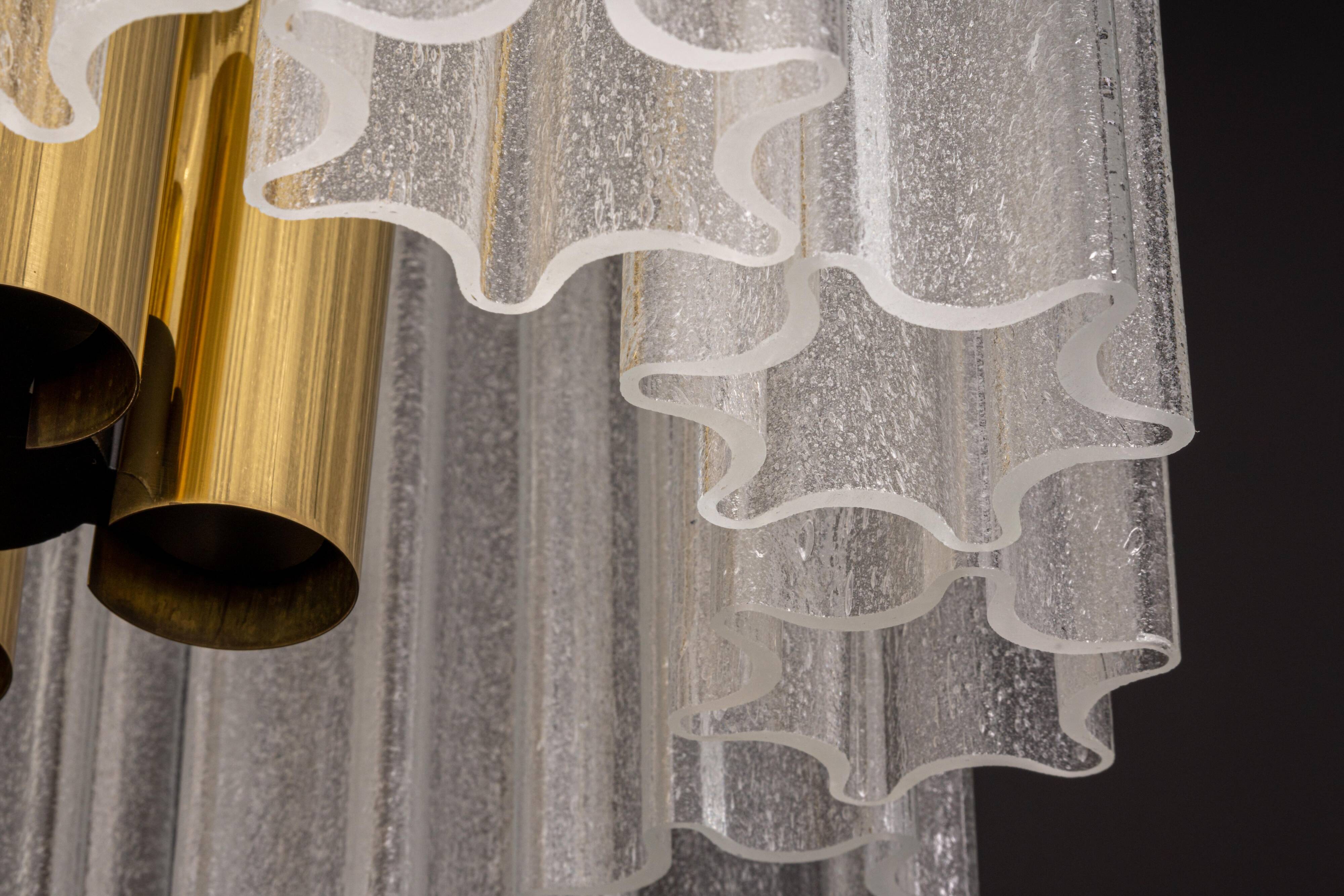 Suspension en Verre Limburg, Allemagne, Années 1970