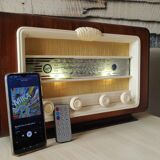 Sonneclair radio – green ribbon model (1952) – Bluetooth compatible