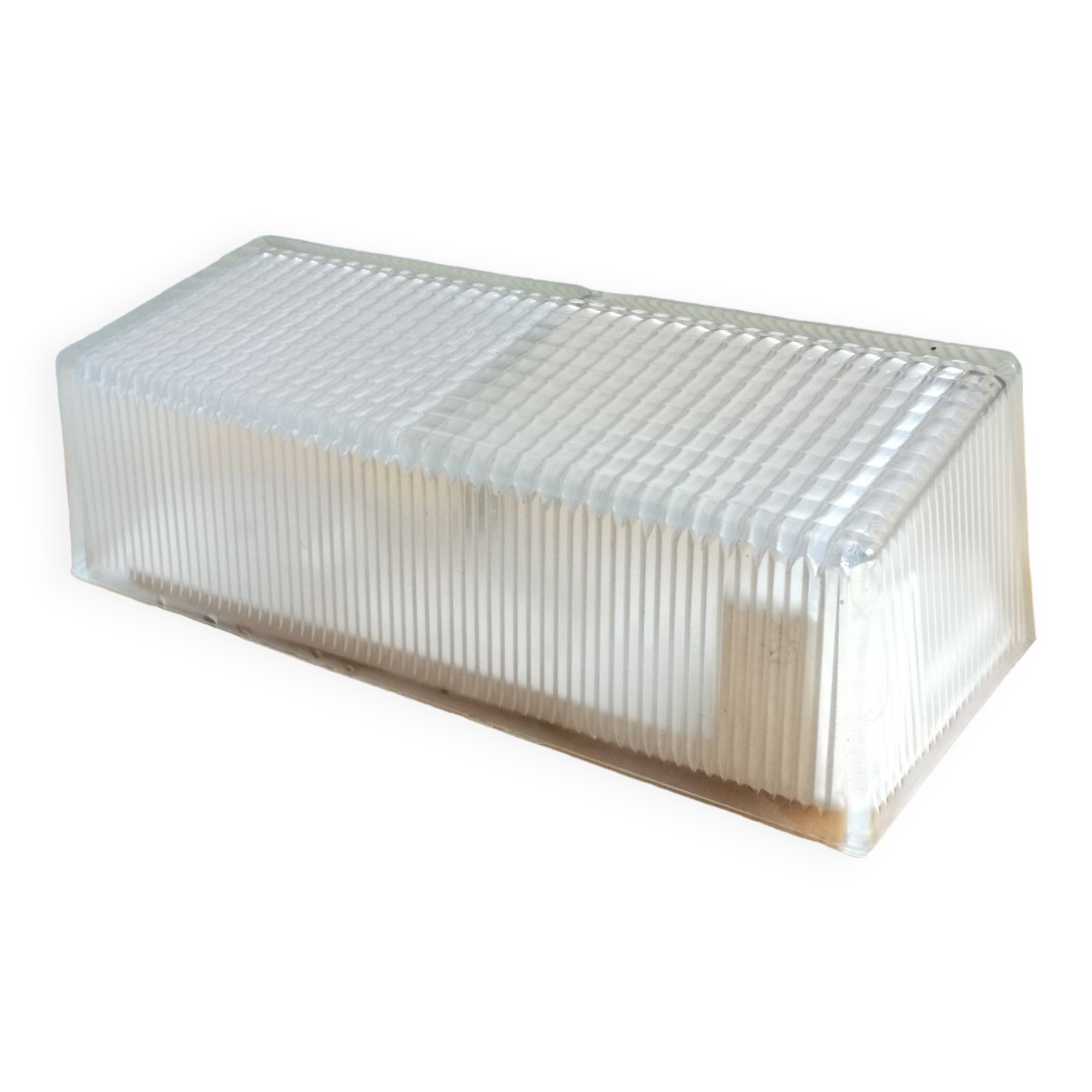 Holophane wall lamp n°19748 in compressed glass