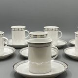 Hans Theo Bauman, for Rosenthal, Berlin model, service for 8 people