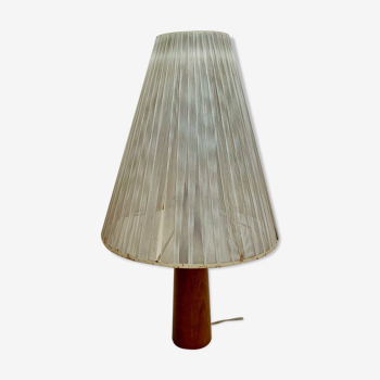 Lampe en teck Danemark années 1960