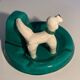 Chien ceramique