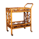 Rattan serving table 1970