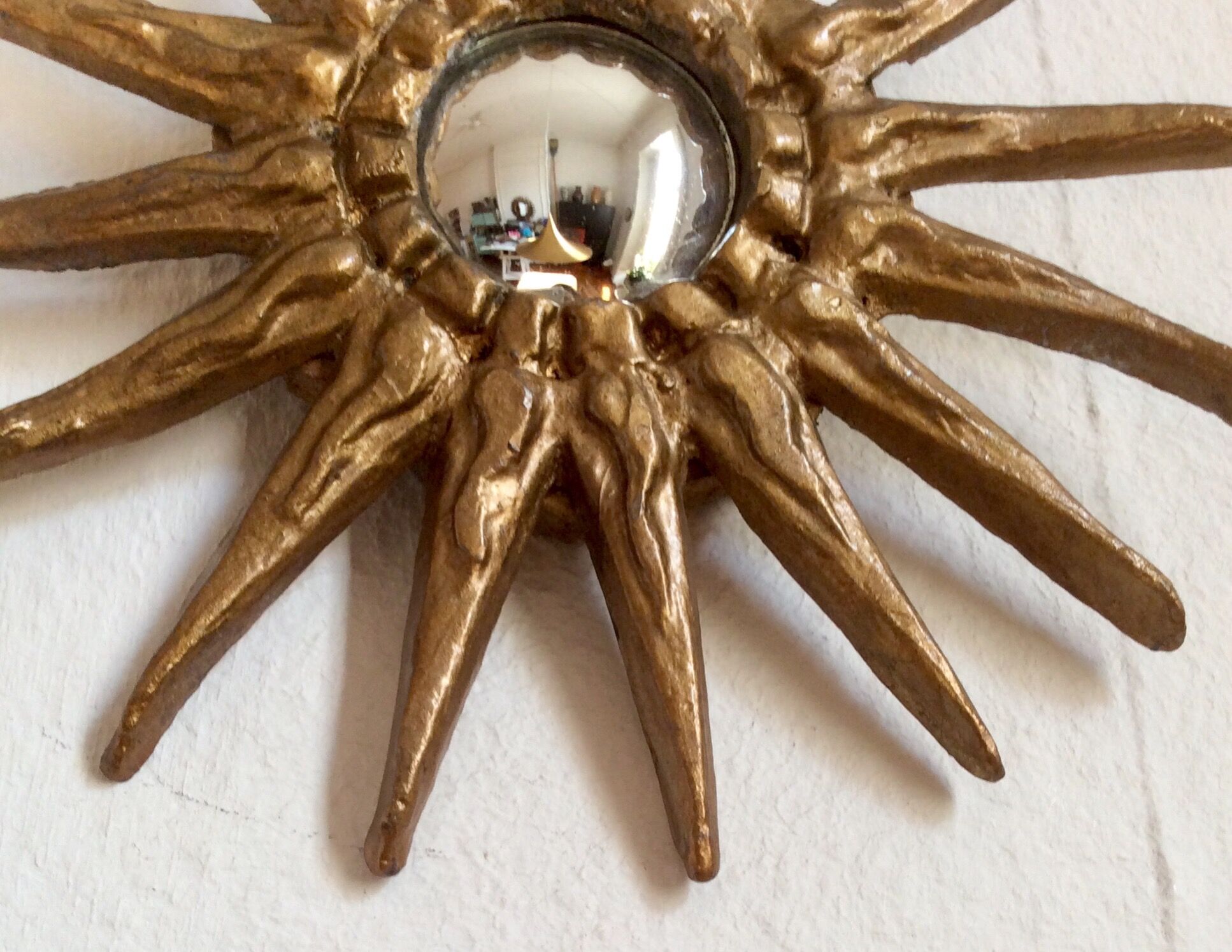 Sun witch eye mirror  23x23cm