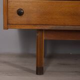 Vintage 1960s Italian-design teak wood sideboard