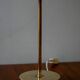 Pair of Scandinavian brass bedside lamps