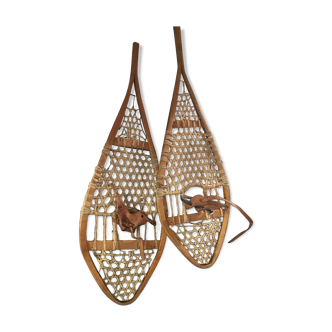 Vintage snowshoes