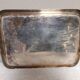 Antique silver-plated service tray – Classic style