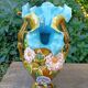 Barbotine vase late 19th century 💐